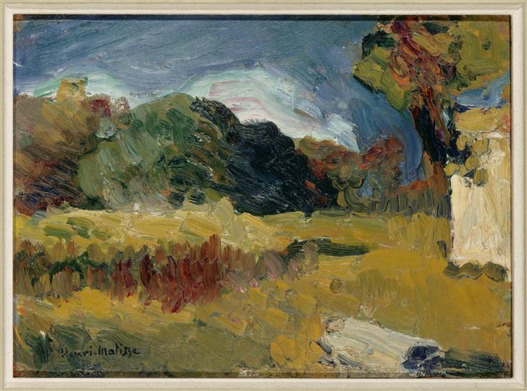 Henri Matisse - Landscape of Corsica 1898